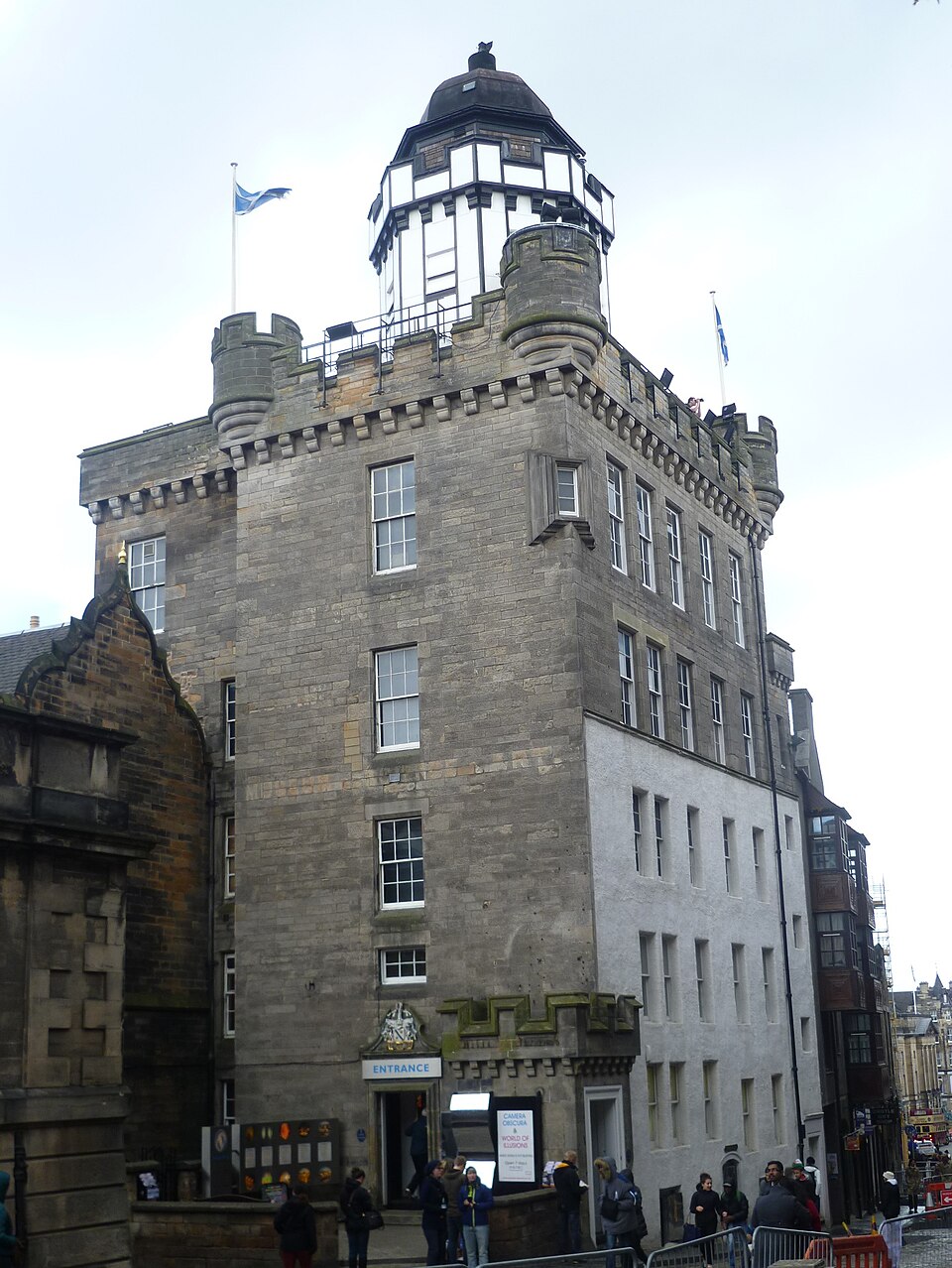 A photograph of Camera Obscura
