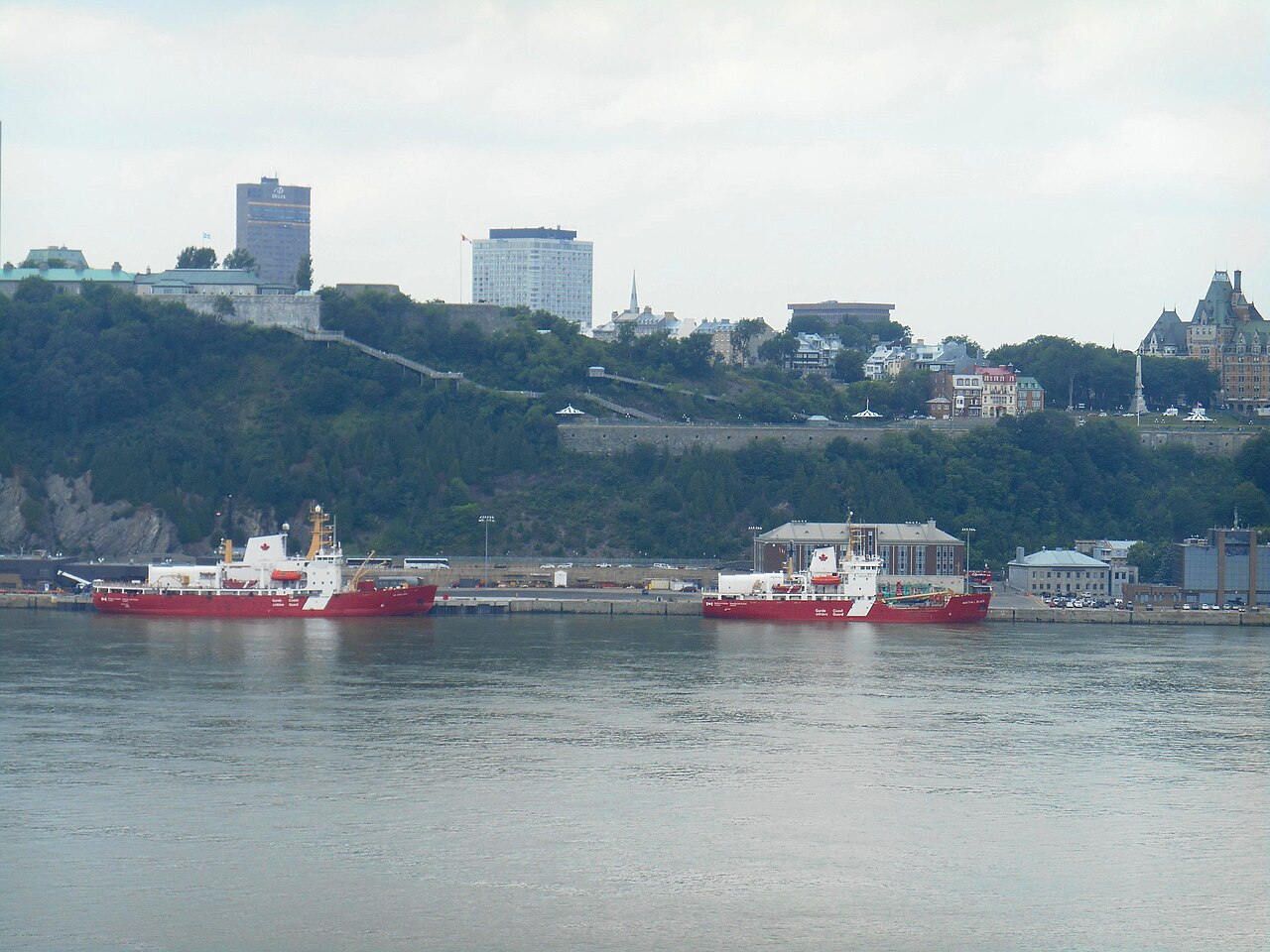 Ein Foto von Terrasse du Chevalier-de-Lévis