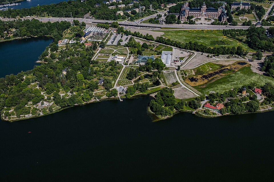 A photograph of Bergian botanic garden