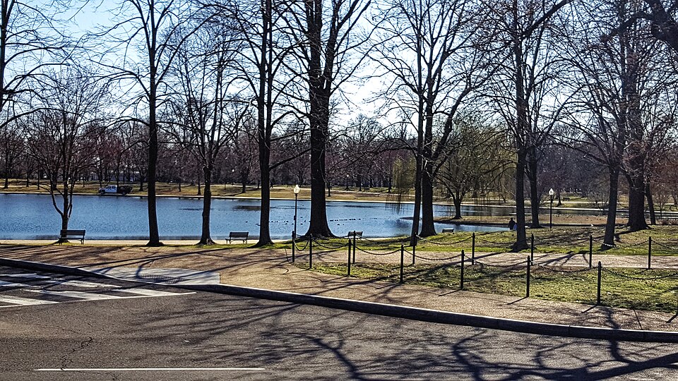 A photograph of Constitution Gardens