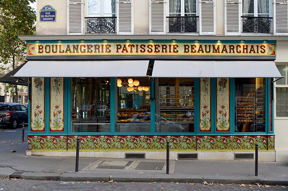 A photograph of Boulangerie-pâtisserie Beaumarchais