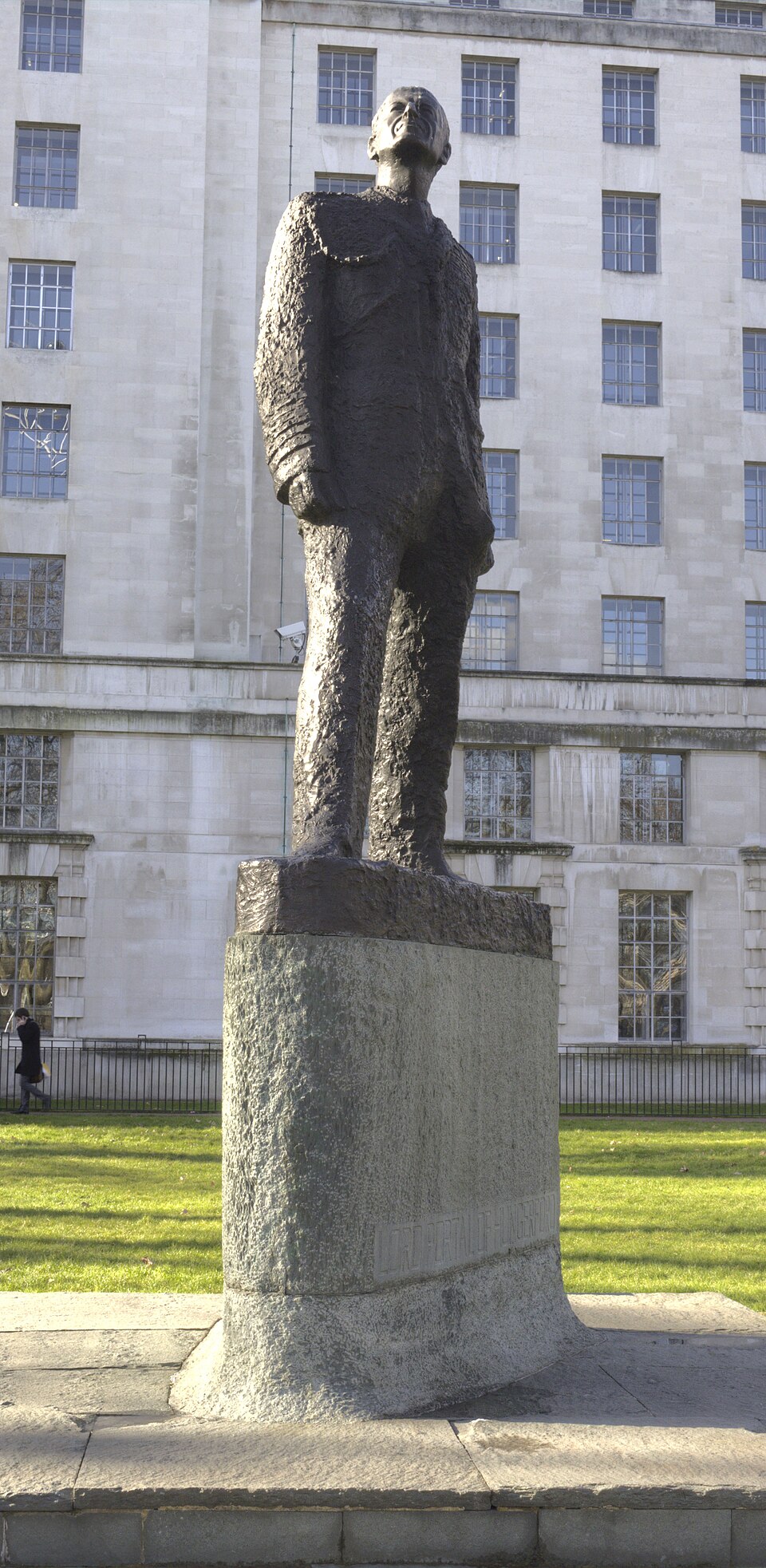 A photograph of Statue of Charles Portal, 1st Viscount Portal of Hungerford