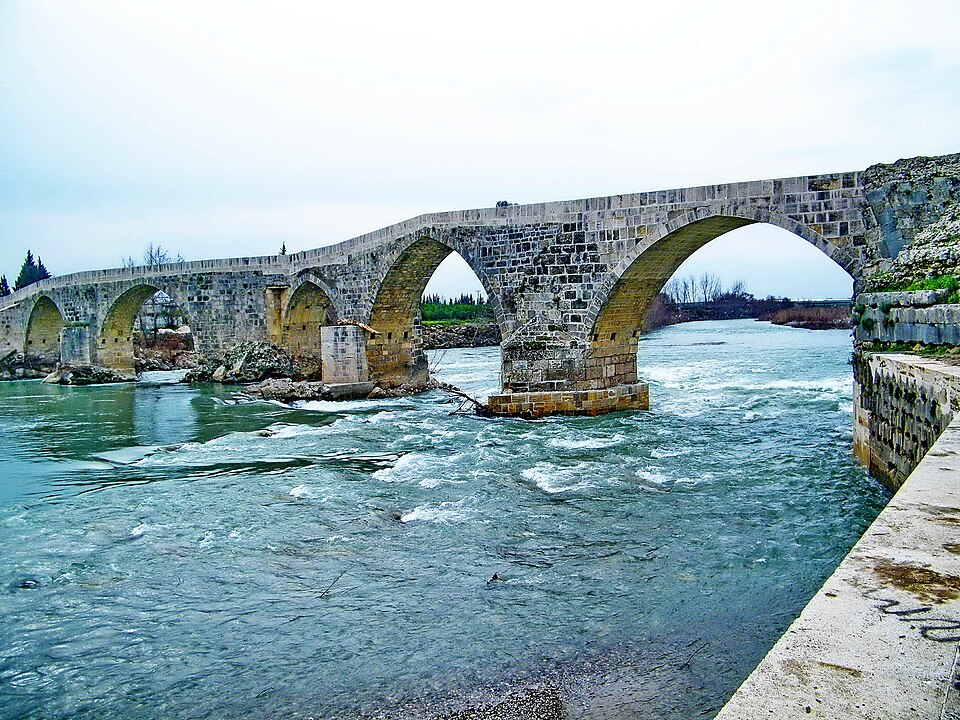 A photograph of Eurymedon Bridge