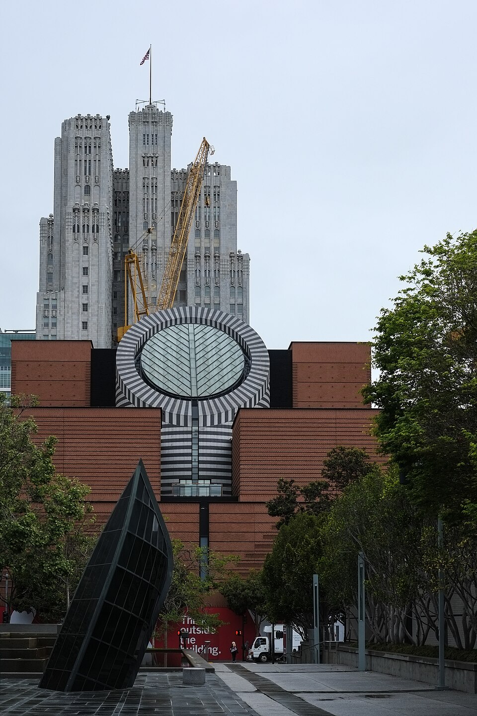 A photograph of San Francisco Museum of Modern Art