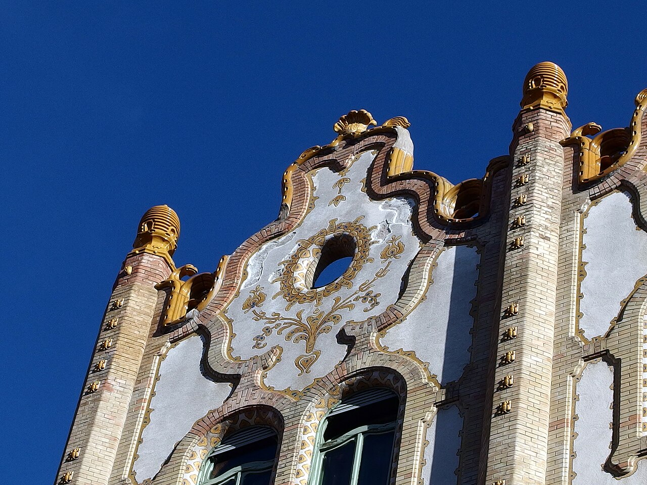 Former building of Postal Savings Bank Budapest fotoğrafı