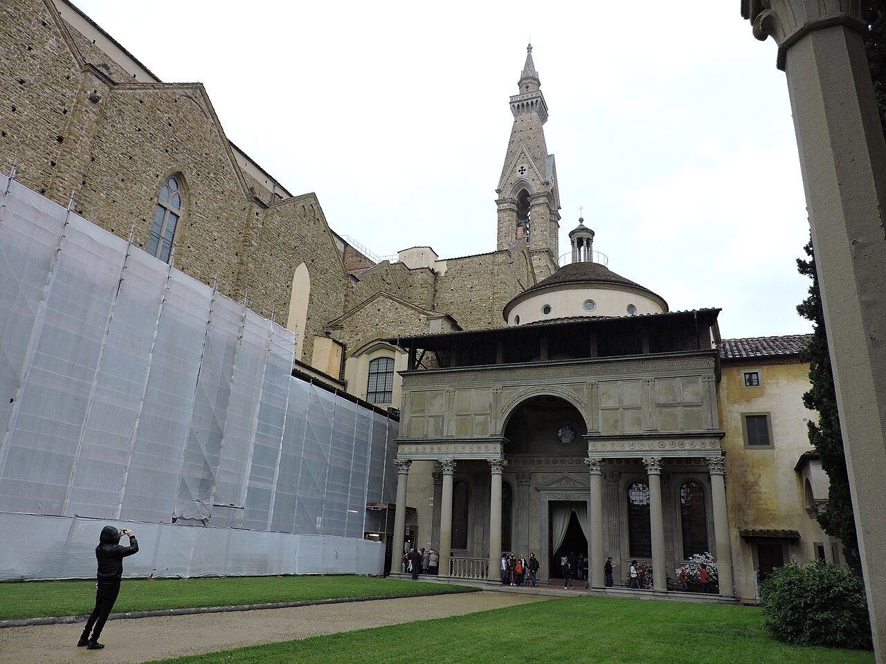 Una fotografia di Pazzi Chapel
