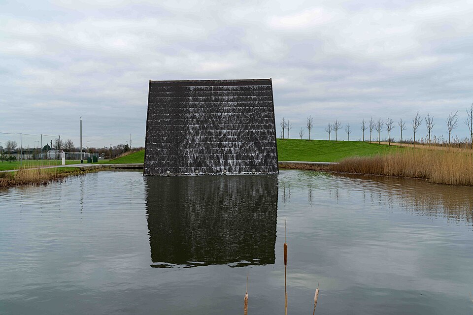 A photograph of Father Collins Park