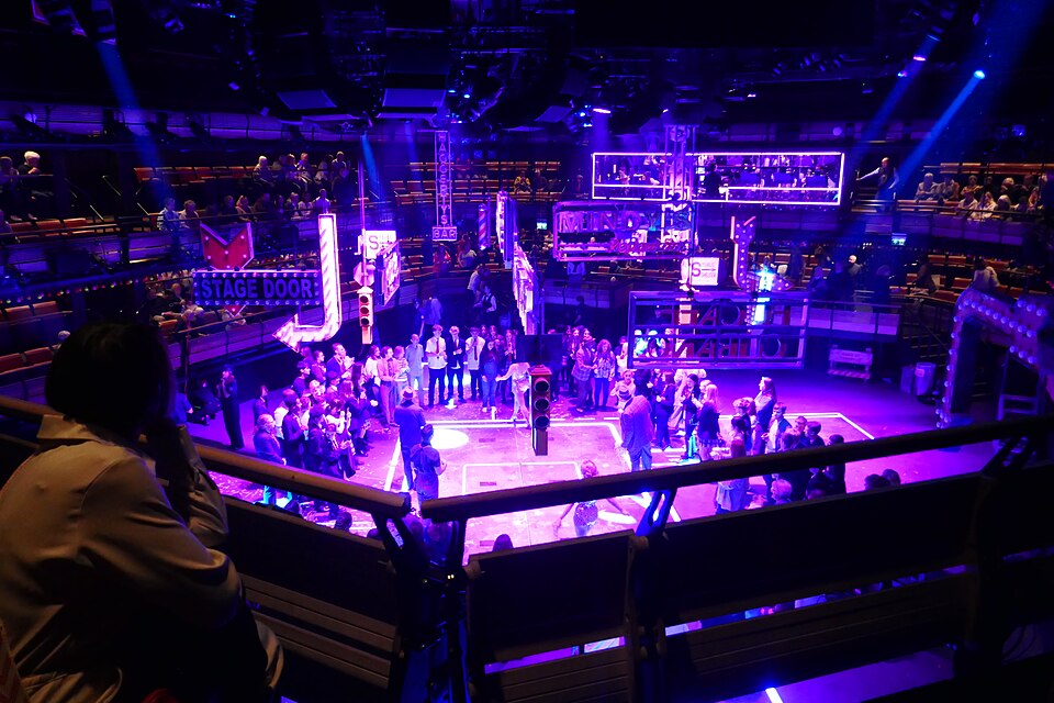 A photograph of Bridge Theatre