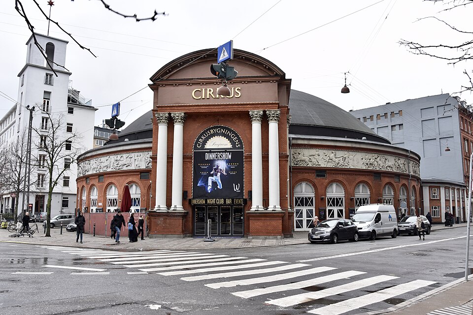 A photograph of Circus Building