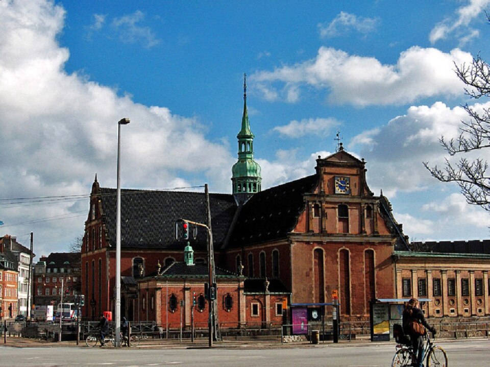 A photograph of Holmen Church