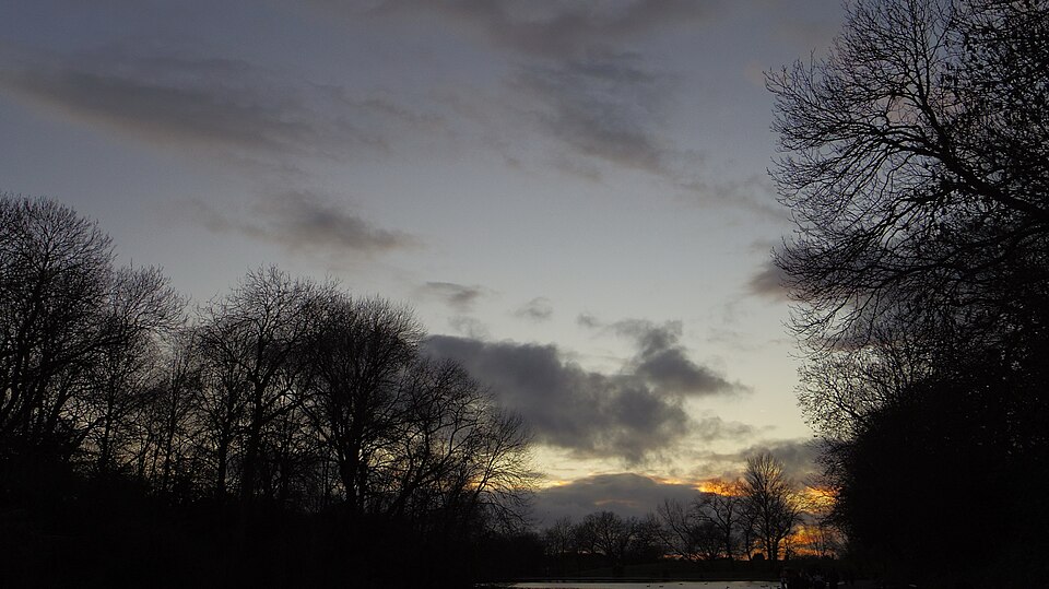 A photograph of Platt Fields Park
