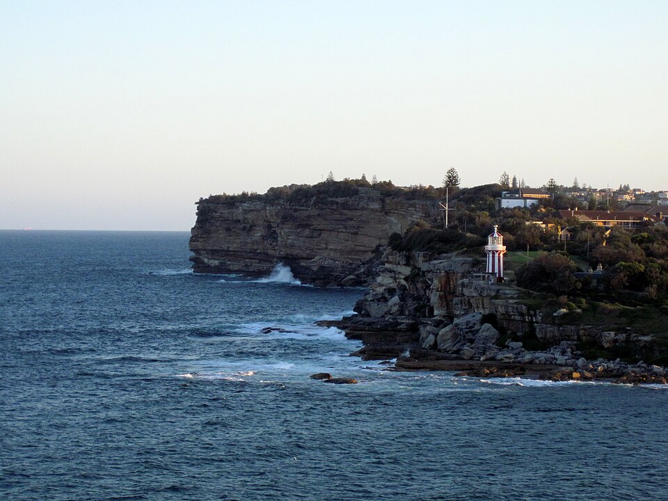 A photograph of Hornby Lighthouse