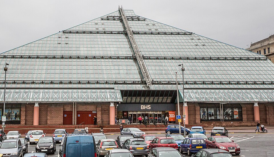 A photograph of St. Enoch Centre