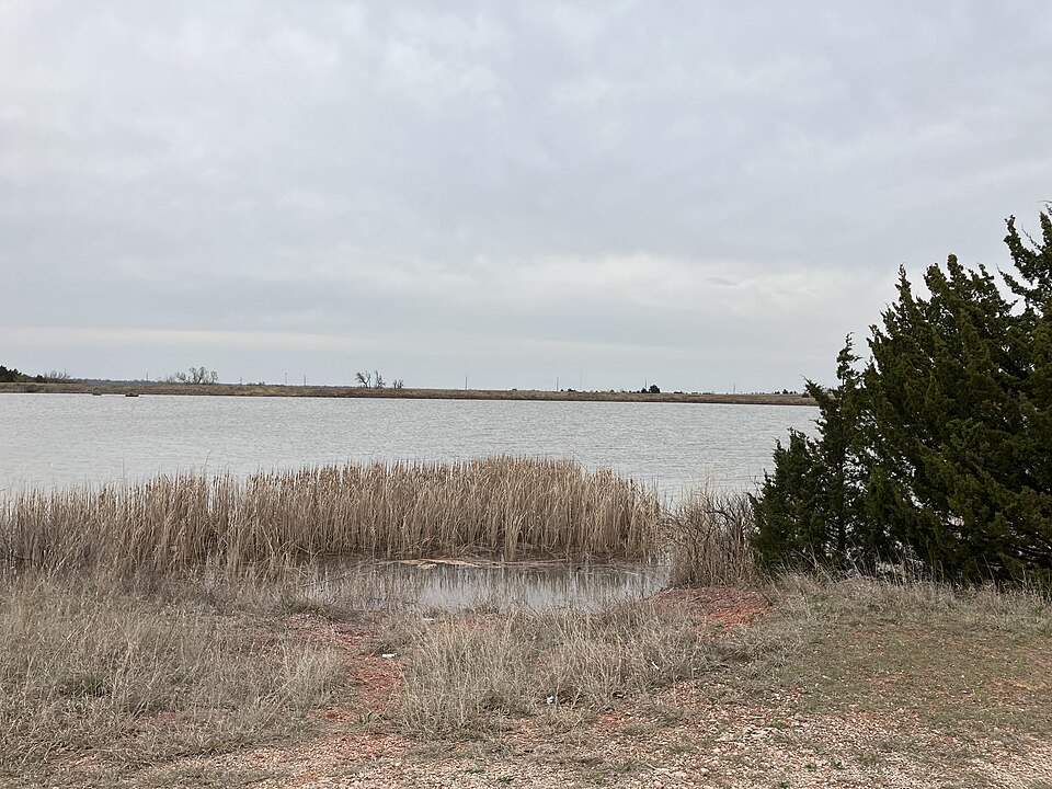 A photograph of Park Lake