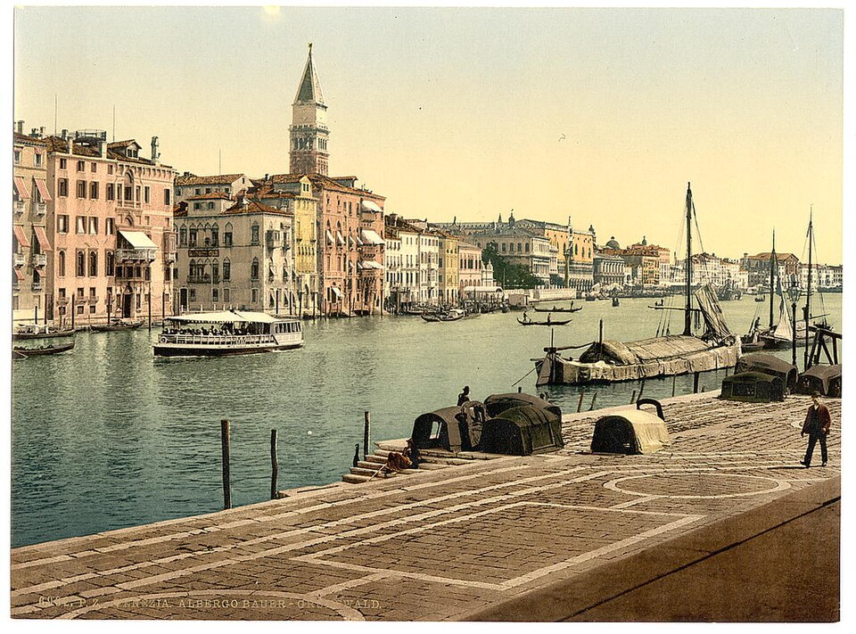 A photograph of Ca' Giustinian