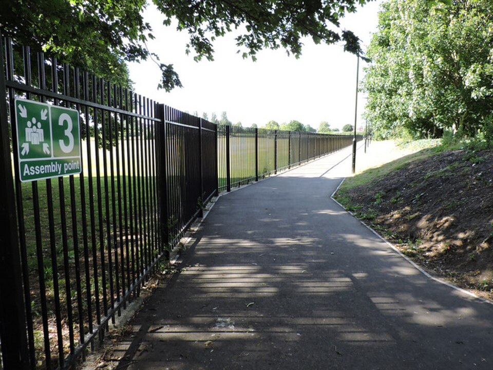 A photograph of Lampton Park