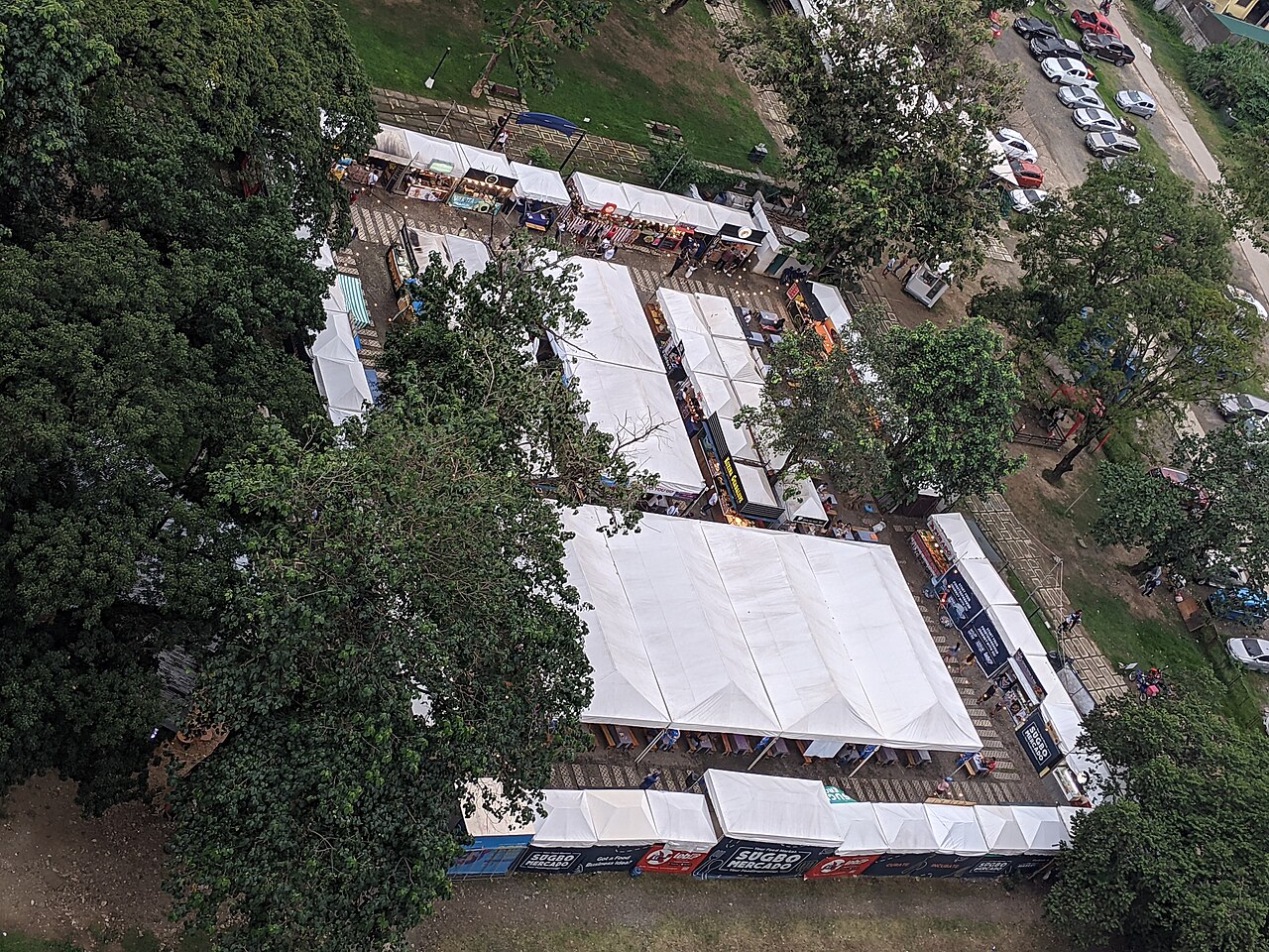 A photograph of Garden Bloc