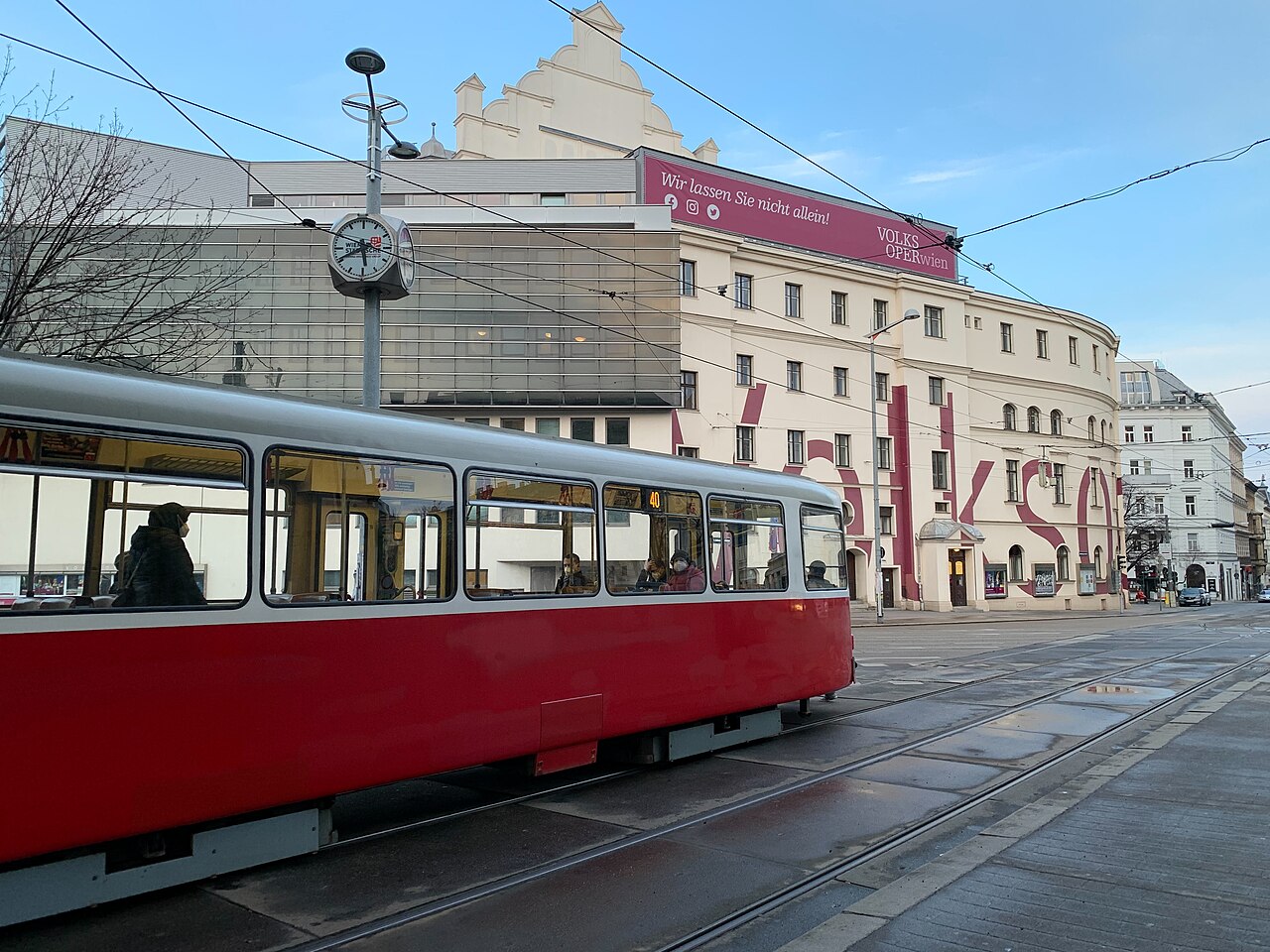 Una fotografia di Volksoper