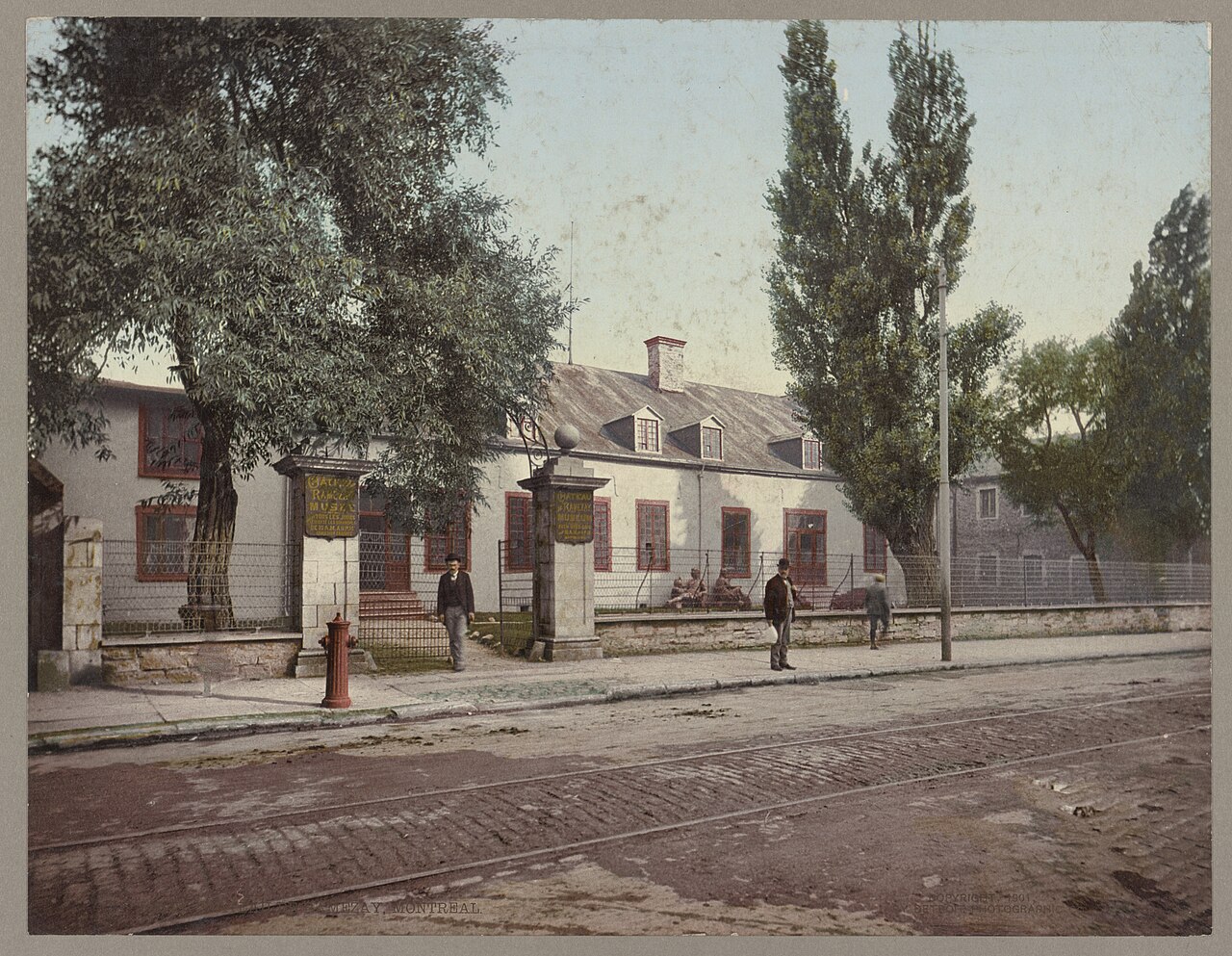 A photograph of Chateau Ramezay