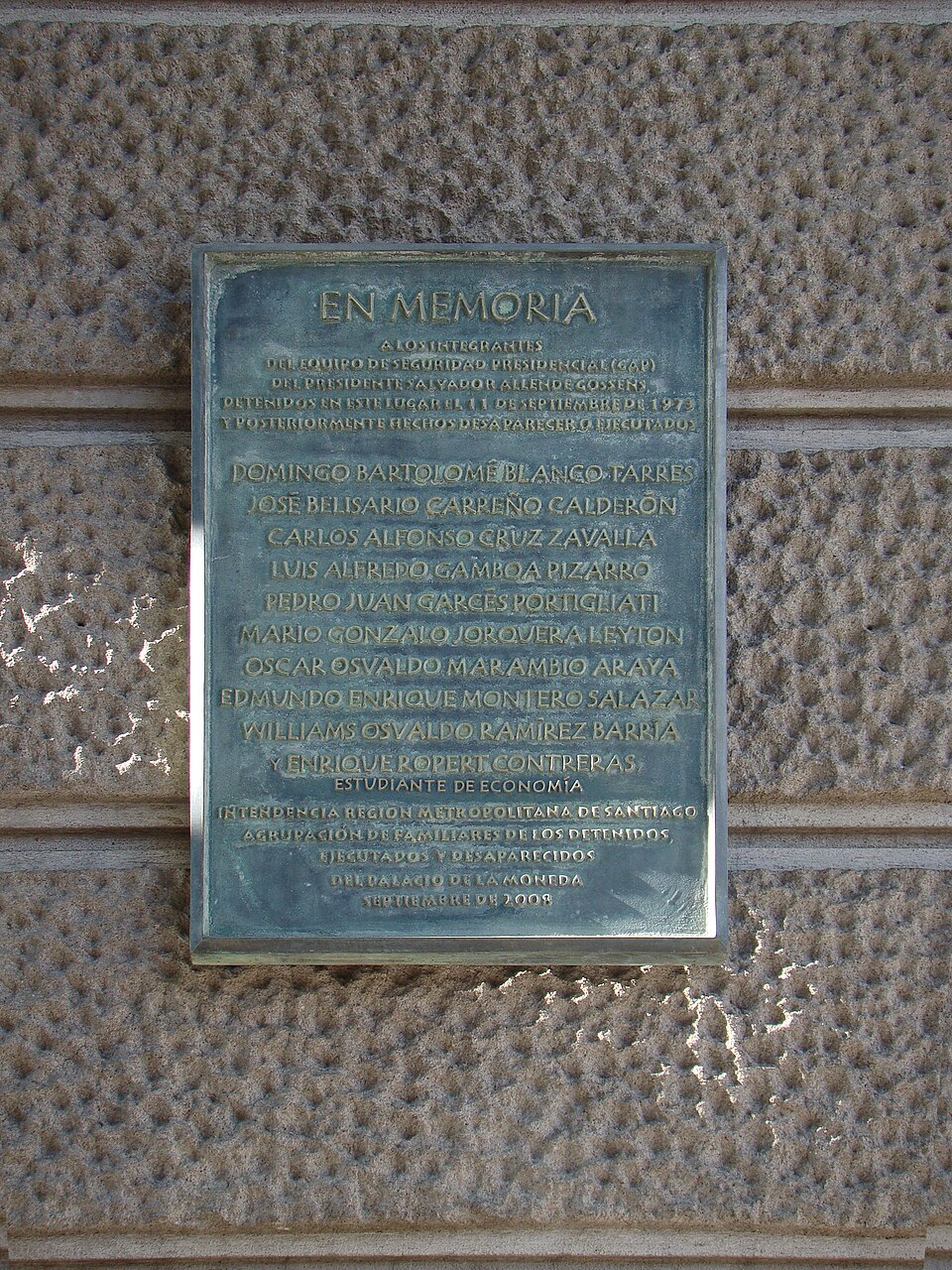 A photograph of Museum of Memory and Human Rights