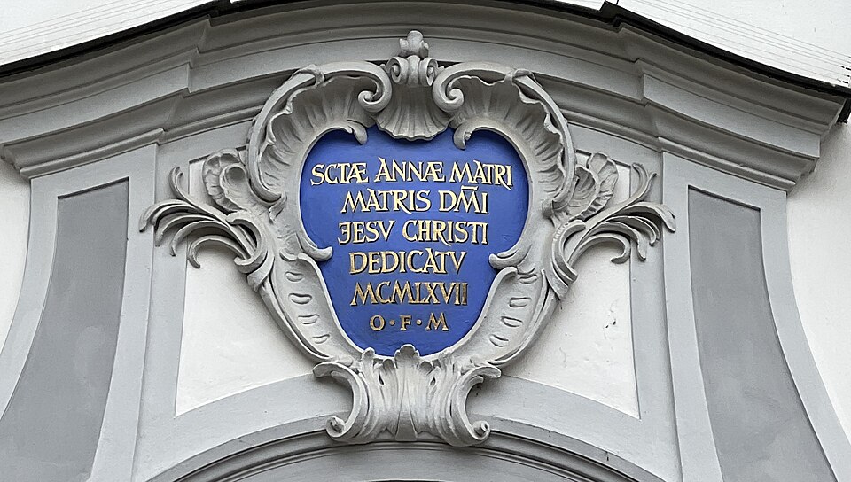 A photograph of Abbey Church of St. Anna