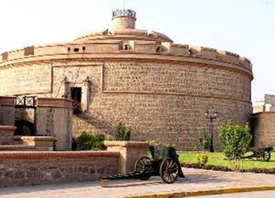 A photograph of Real Felipe Fortress