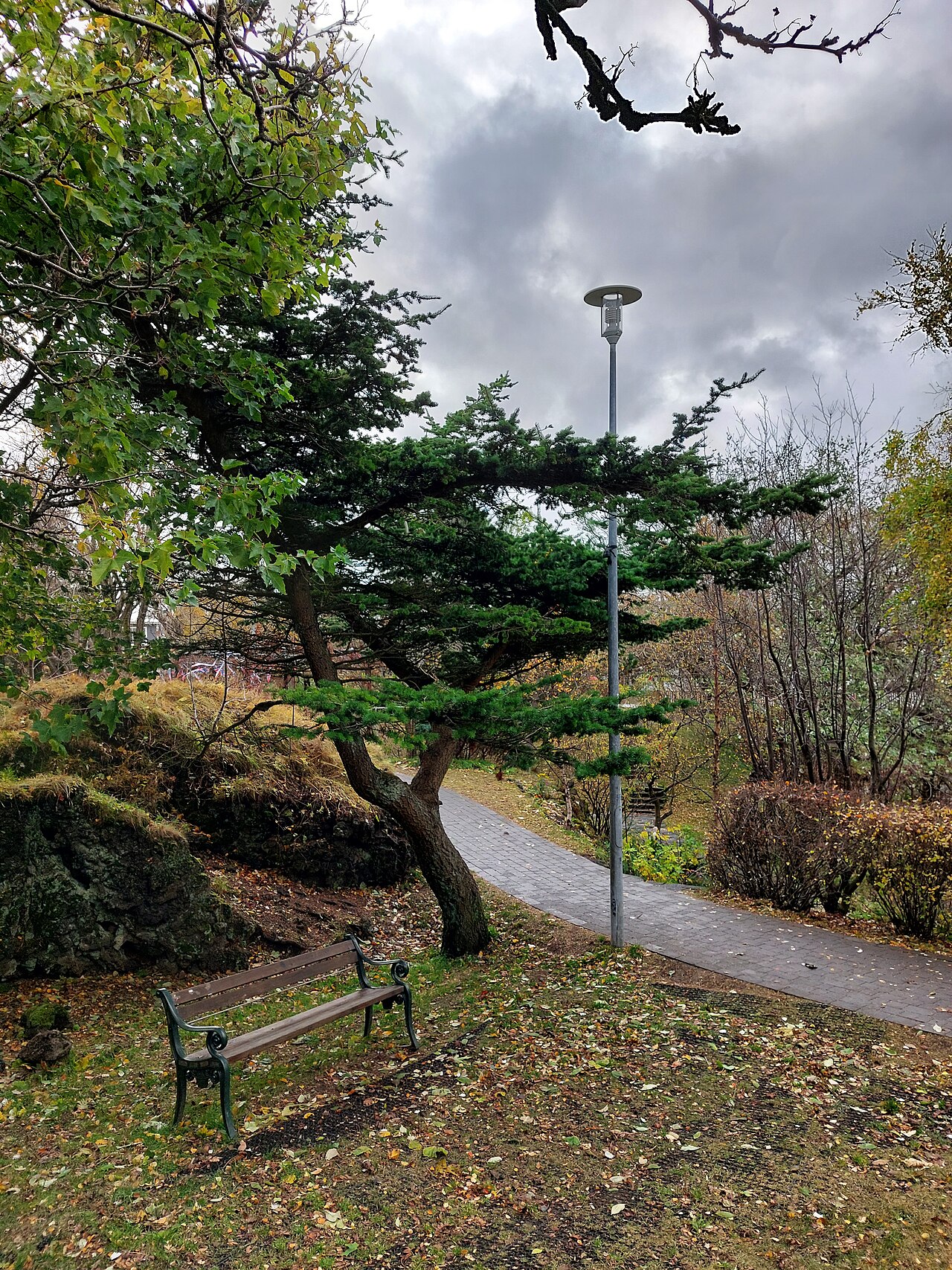 A photograph of Hellisgerði