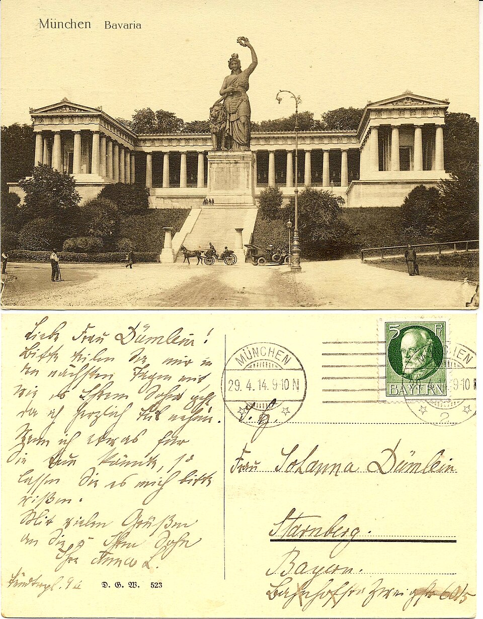 A photograph of Ruhmeshalle