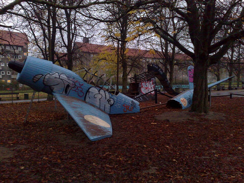 A photograph of Nørrebroparken