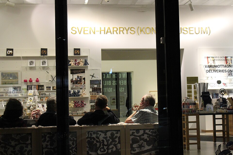 A photograph of Sven-Harry's Art Museum