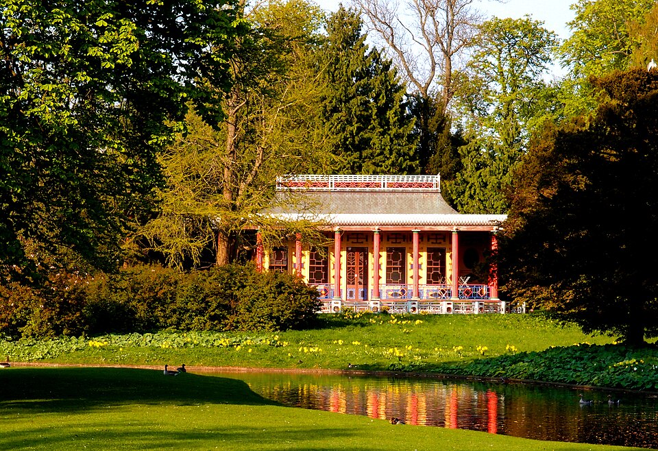 A photograph of Frederiksberg Park