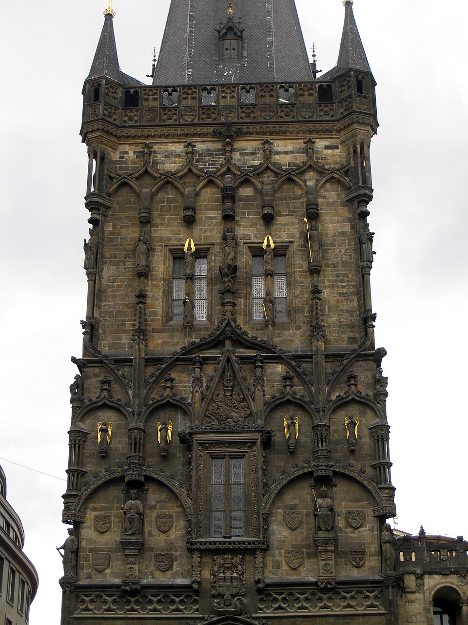 A photograph of Powder Gate Tower