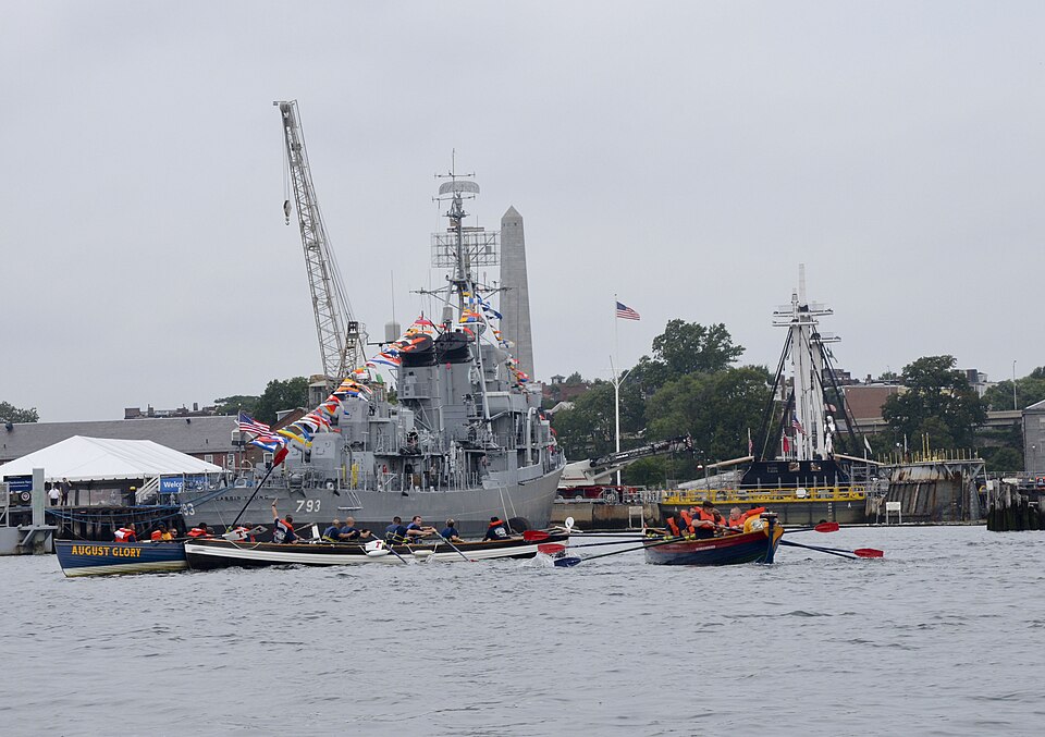 A photograph of USS Constitution