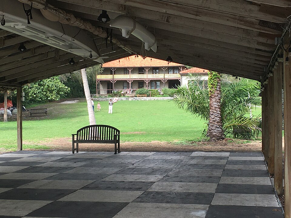 A photograph of The Barnacle Historic State Park