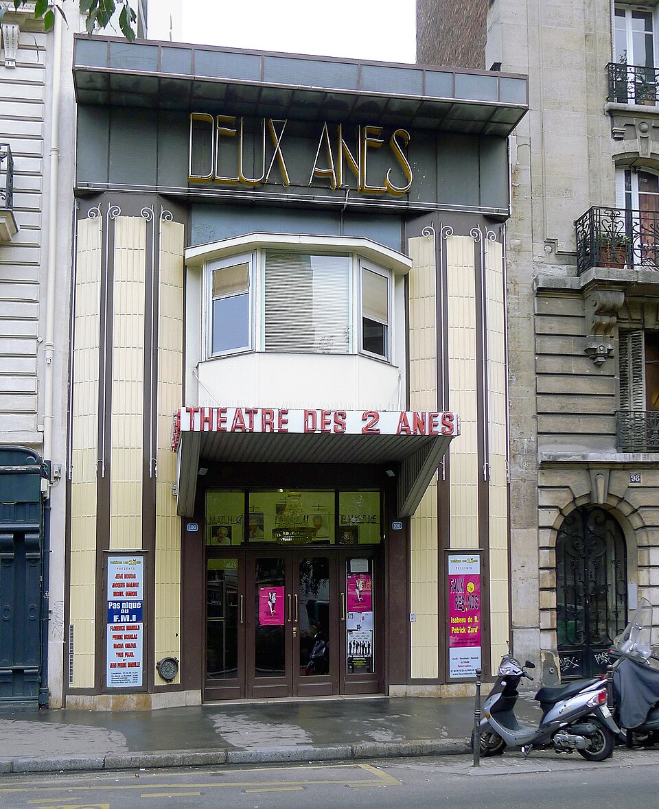 A photograph of Théâtre des Deux Ânes