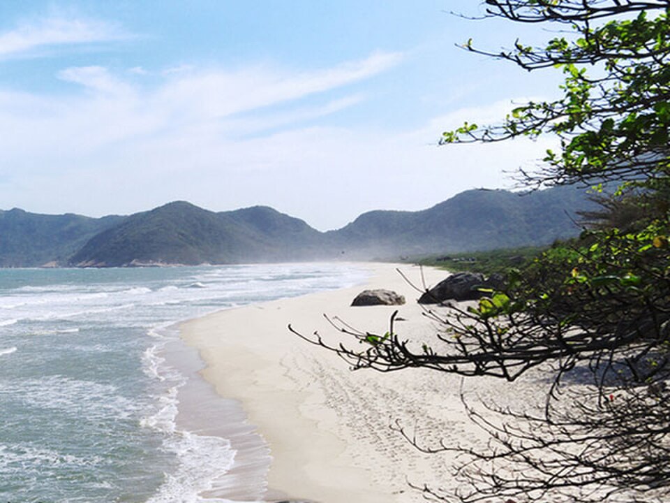 A photograph of Praia do Grumari