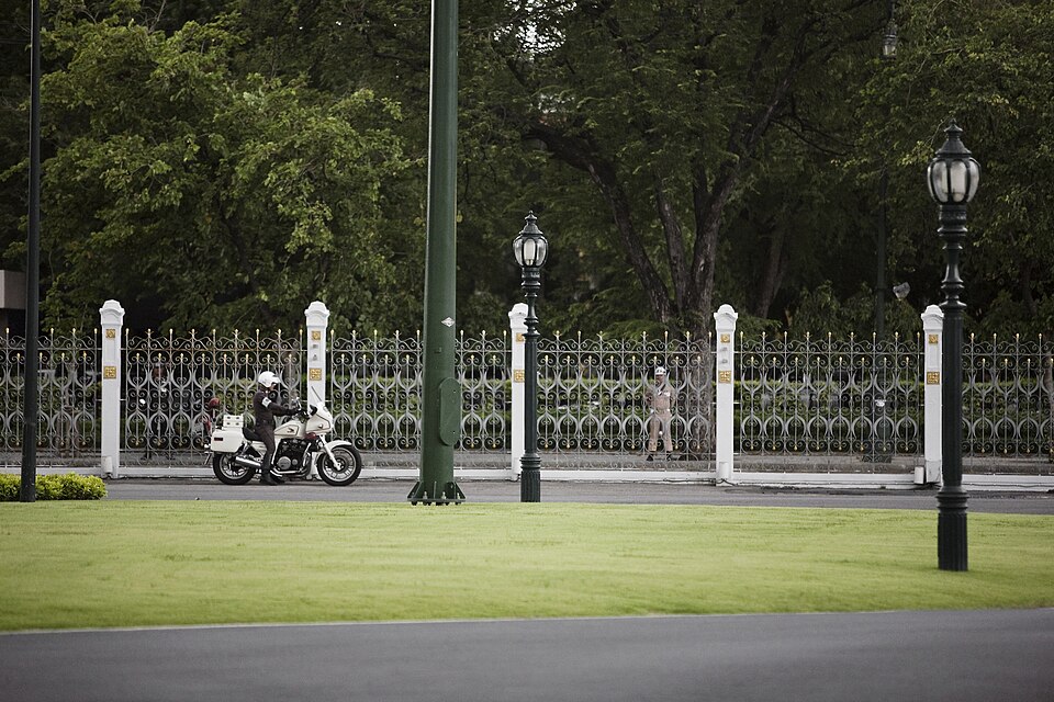 A photograph of Dusit Palace