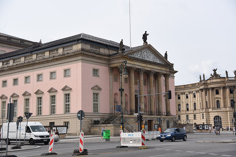 A photograph of Berlin State Opera