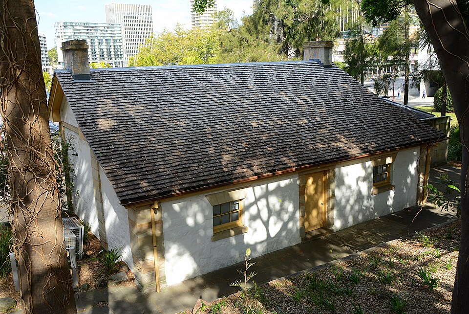 A photograph of Cadmans Cottage