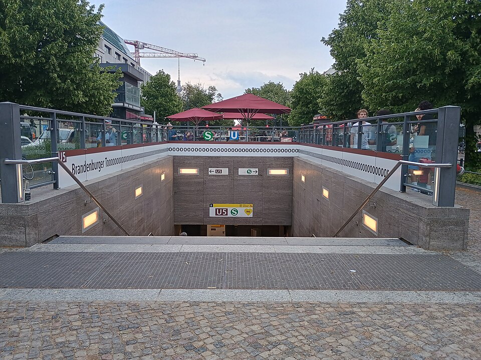 A photograph of Brandenburger Tor