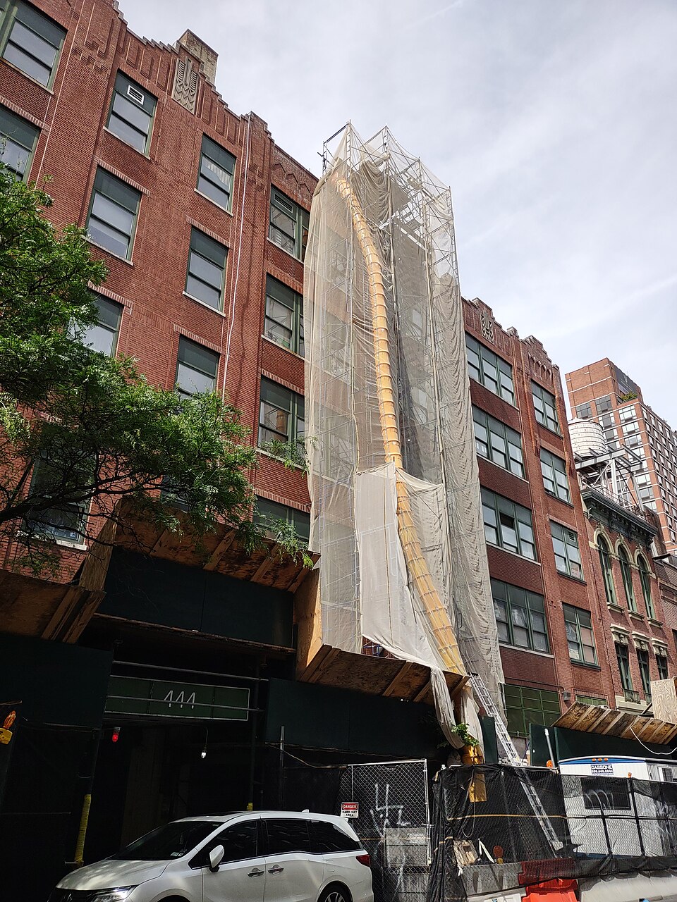 A photograph of Building 444
