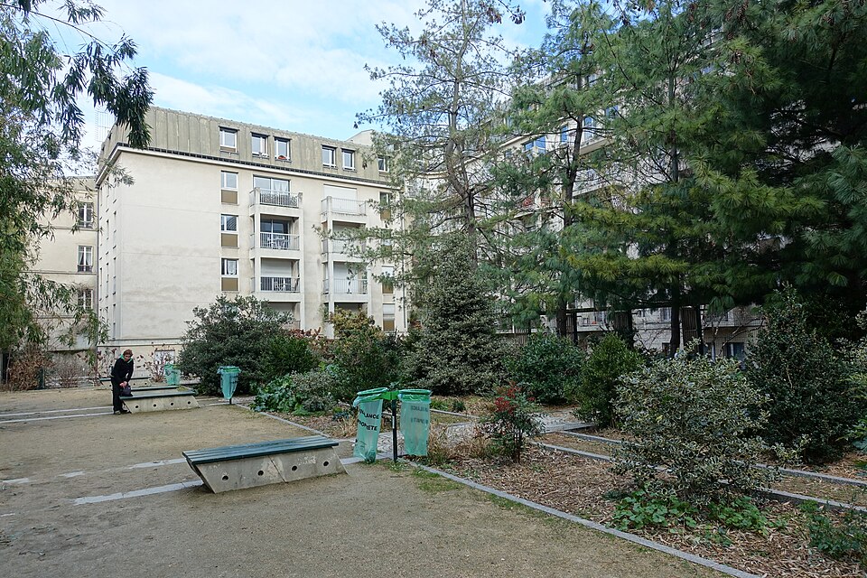 A photograph of jardin Charlotte-Valandrey