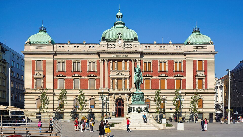 A photograph of National Museum of Serbia