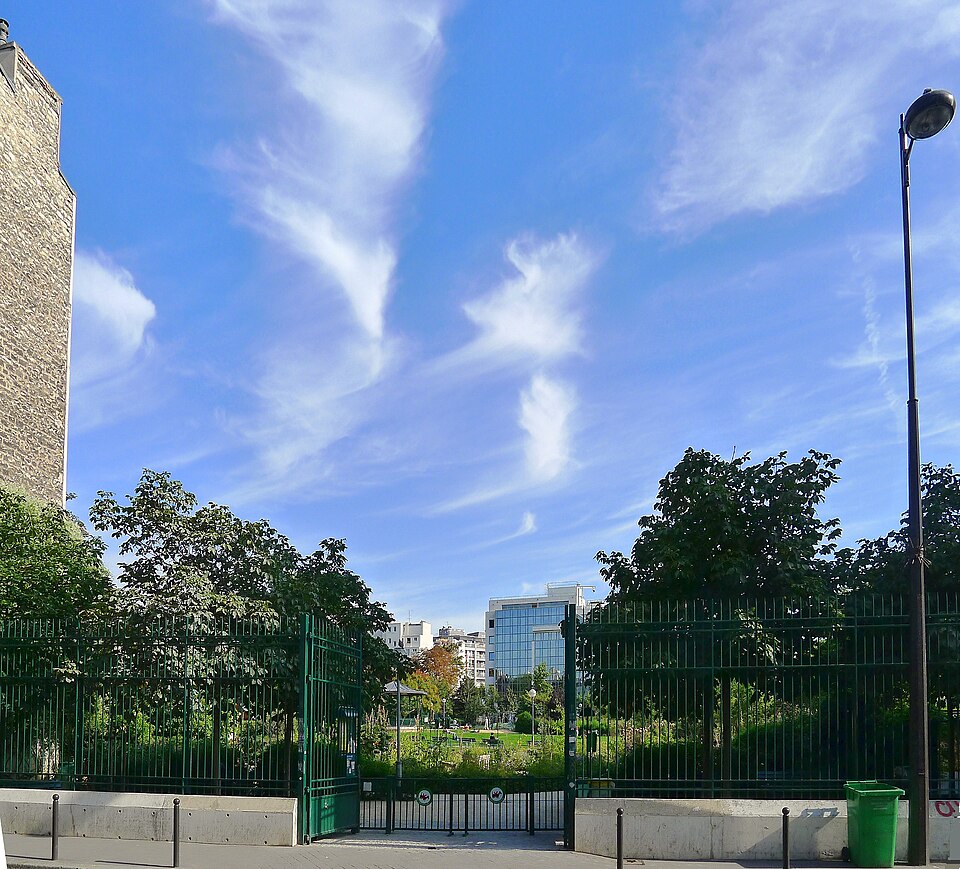 A photograph of Jardin Villemin - Mahsa Jîna Amini