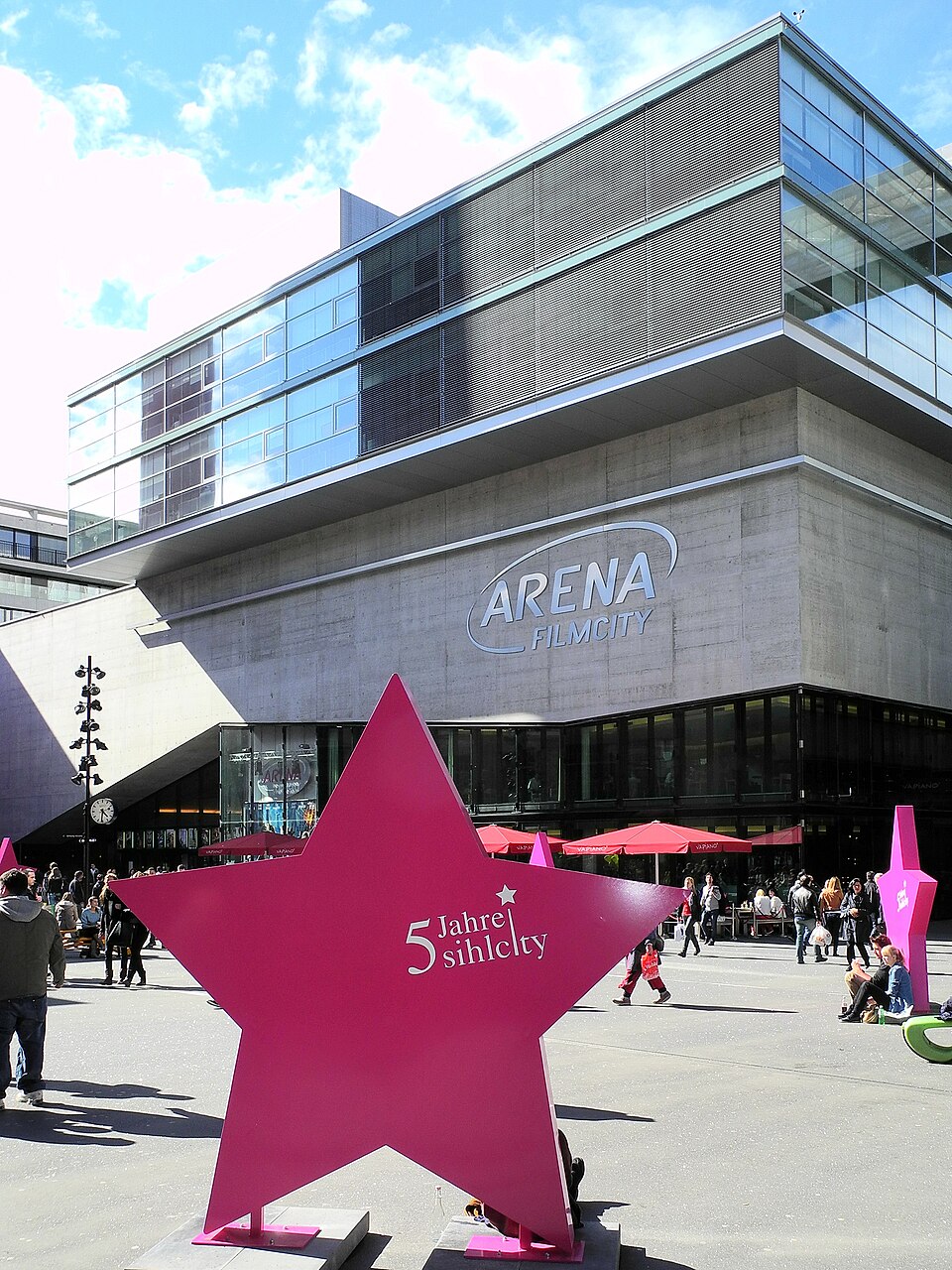 A photograph of Arena Cinemas