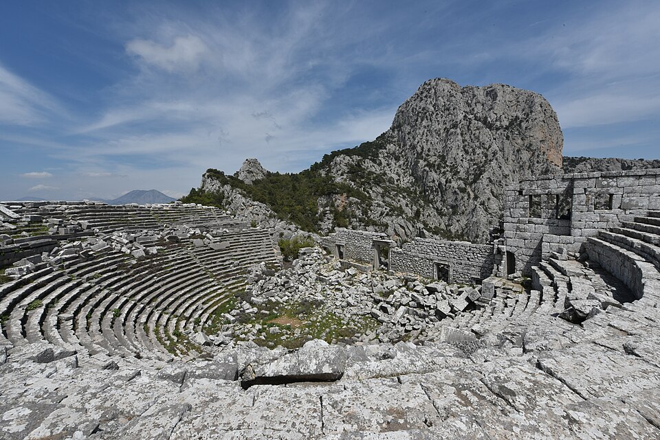 A photograph of Greek Theatre of Termessos