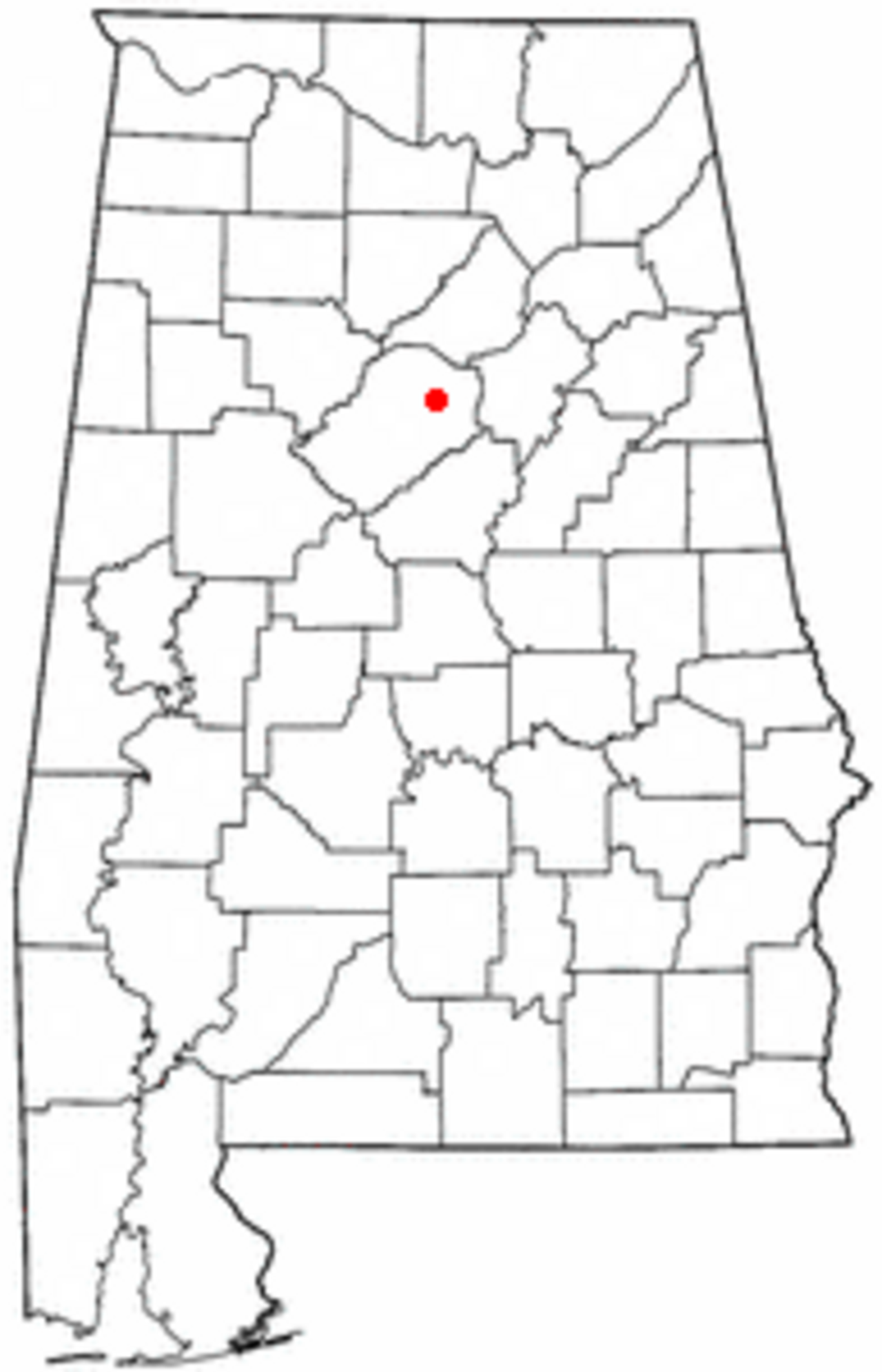 A photograph of Center Point