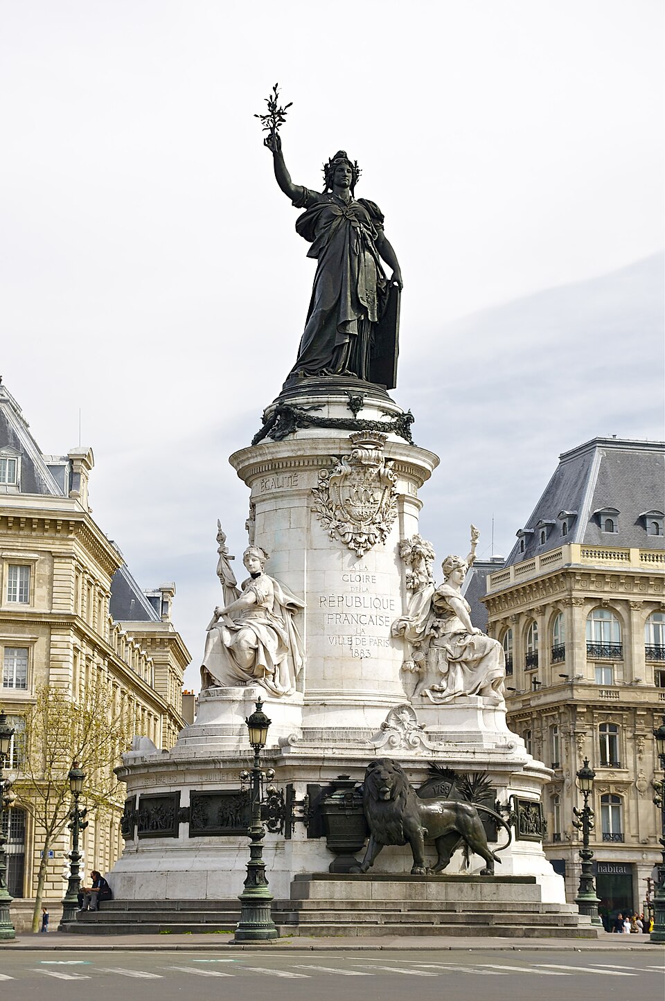A photograph of Monument to the Republic