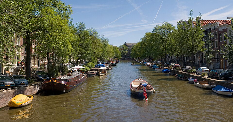 A photograph of Amsterdam