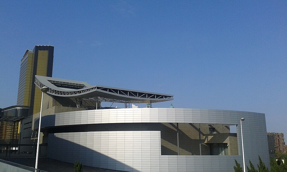 A photograph of Macao Cultural Centre